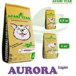 Миниатюра для Корм Акари Киар Acari ciar АВРОРА МЕДИУМ/МАКСИ пород говядина для собак 25 кг