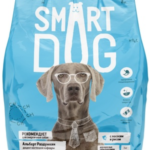Миниатюра для Корм Smart Dog для собак всех пород, с лососем и рисом, 3 кг