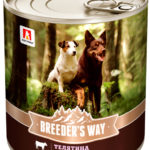 Миниатюра для Корм Зоогурман Breeder’s way (консерв.) для собак, телятина с ягненком, 750 г