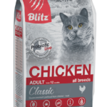 Миниатюра для Корм для кошек Blitz For Adult Cats Chicken с курицей 2 кг