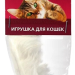Миниатюра для Игрушка TiTBiT для кошек, хвост кроличий