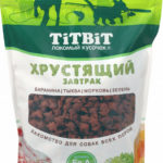 Миниатюра для Лакомство TiTBiT для собак, завтрак хрустящий, с бараниной, 700 г