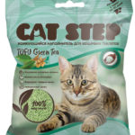Миниатюра для Наполнитель для кошек Cat Step Tofu Green Tea растительный комкующийся 12 л