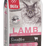 Миниатюра для Корм сухой для кошек Blitz For Adult Cats Lamb с ягненком  2 кг